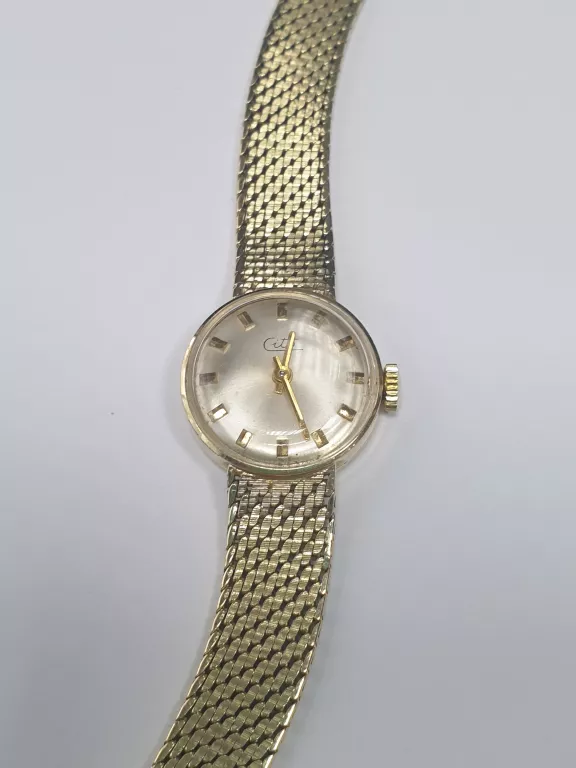 ZŁOTY ZEGAREK 585 18,5 CM