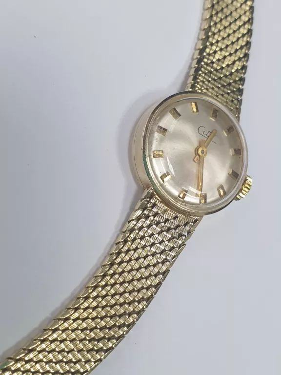 ZŁOTY ZEGAREK 585 18,5 CM