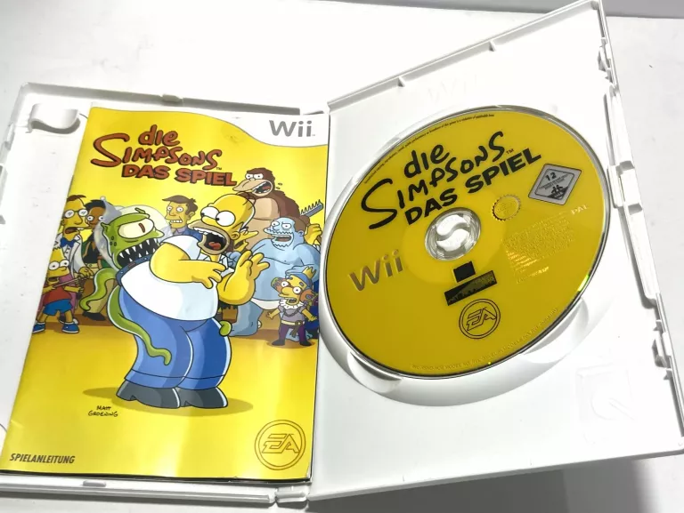GRA NINTENDO WII THE SIMPSON
