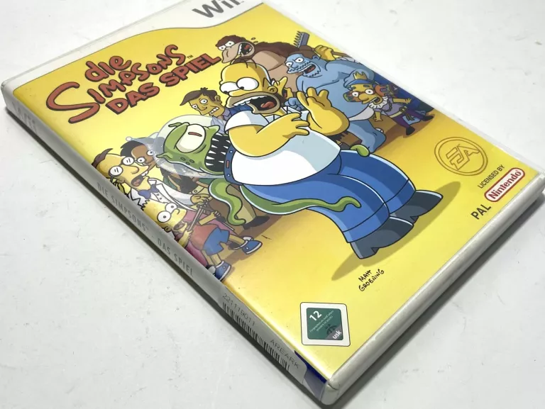 GRA NINTENDO WII THE SIMPSON
