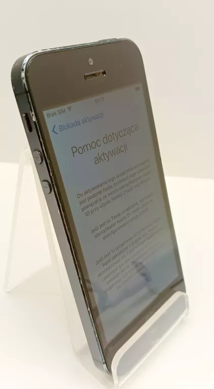 TELEFON IPHONE 5 ZABLOKOWANY ICLOUDE