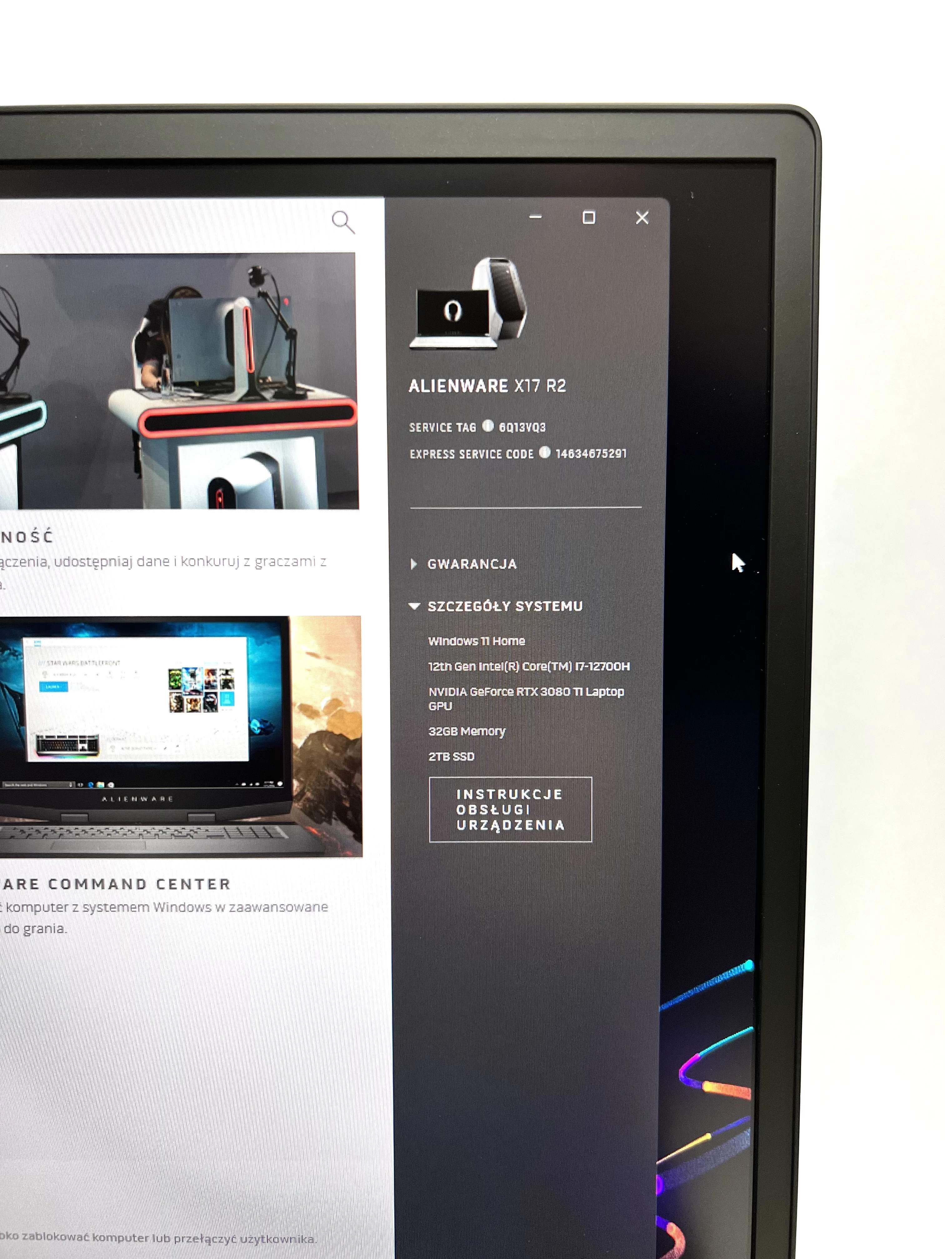 laptop-dell-alienware-x17-r2-i7-rtx-3080-ti-2tb-stan-uzywany