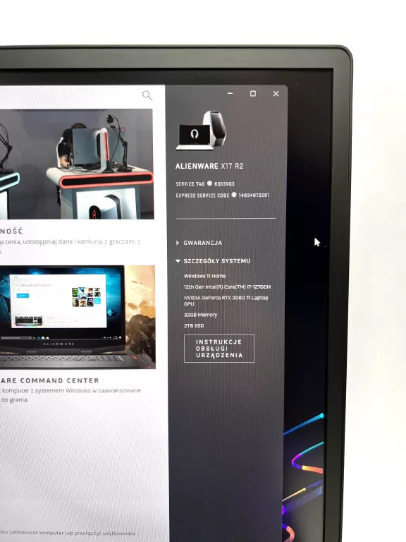 laptop-dell-alienware-x17-r2-i7-rtx-3080-ti-2tb-stan-uzywany