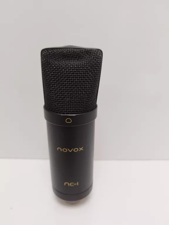 NOVOX NC-1, MIKROFON SRE STUDYJNY, STATYW, PLUJKA
