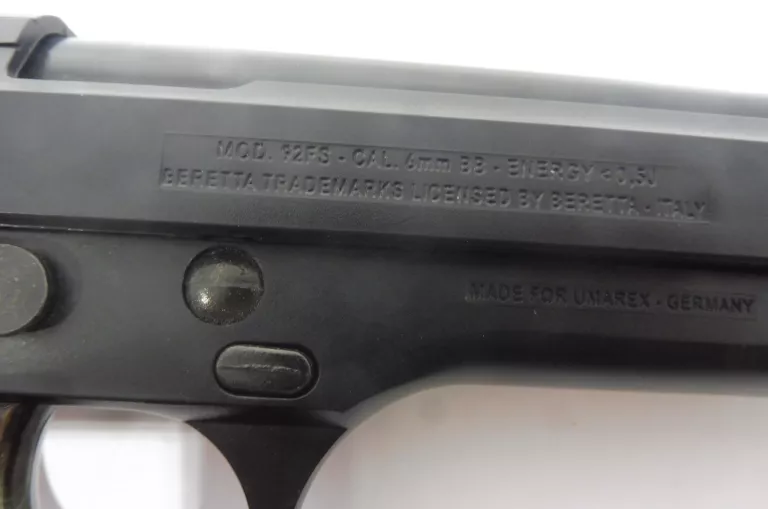 REPLIKA PISTOLET ASG BERETTA 92FS CAL 6MM