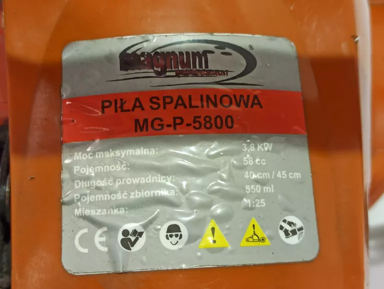 PIŁA SPALINOWA MAGNUM MG-P5800