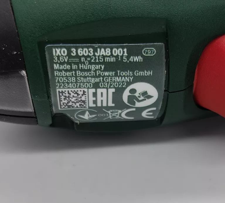 WKRĘTARKA BOSCH IXO 3