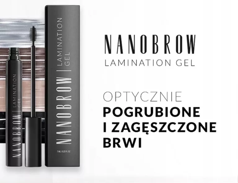 ŻEL DO BRWI BEŻOWY - NANOBROW LAMINATION GEL