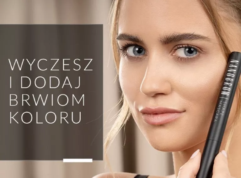 TUSZ DO BRWI BRĄZOWY - NANOBROW SHAPE MASCARA