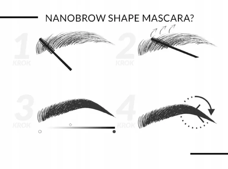 TUSZ DO BRWI BRĄZOWY - NANOBROW SHAPE MASCARA