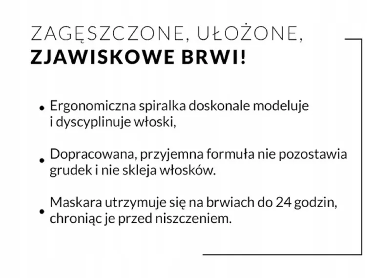 TUSZ DO BRWI BRĄZOWY - NANOBROW SHAPE MASCARA
