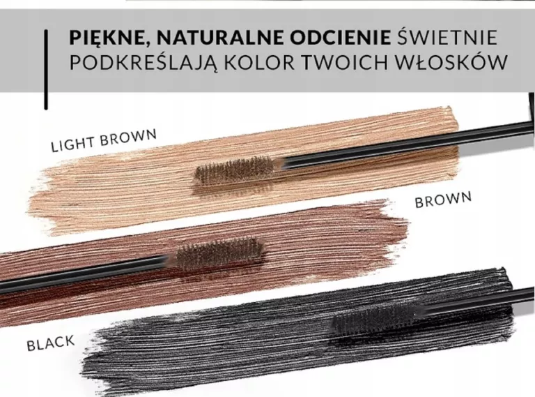 TUSZ DO BRWI BRĄZOWY - NANOBROW SHAPE MASCARA