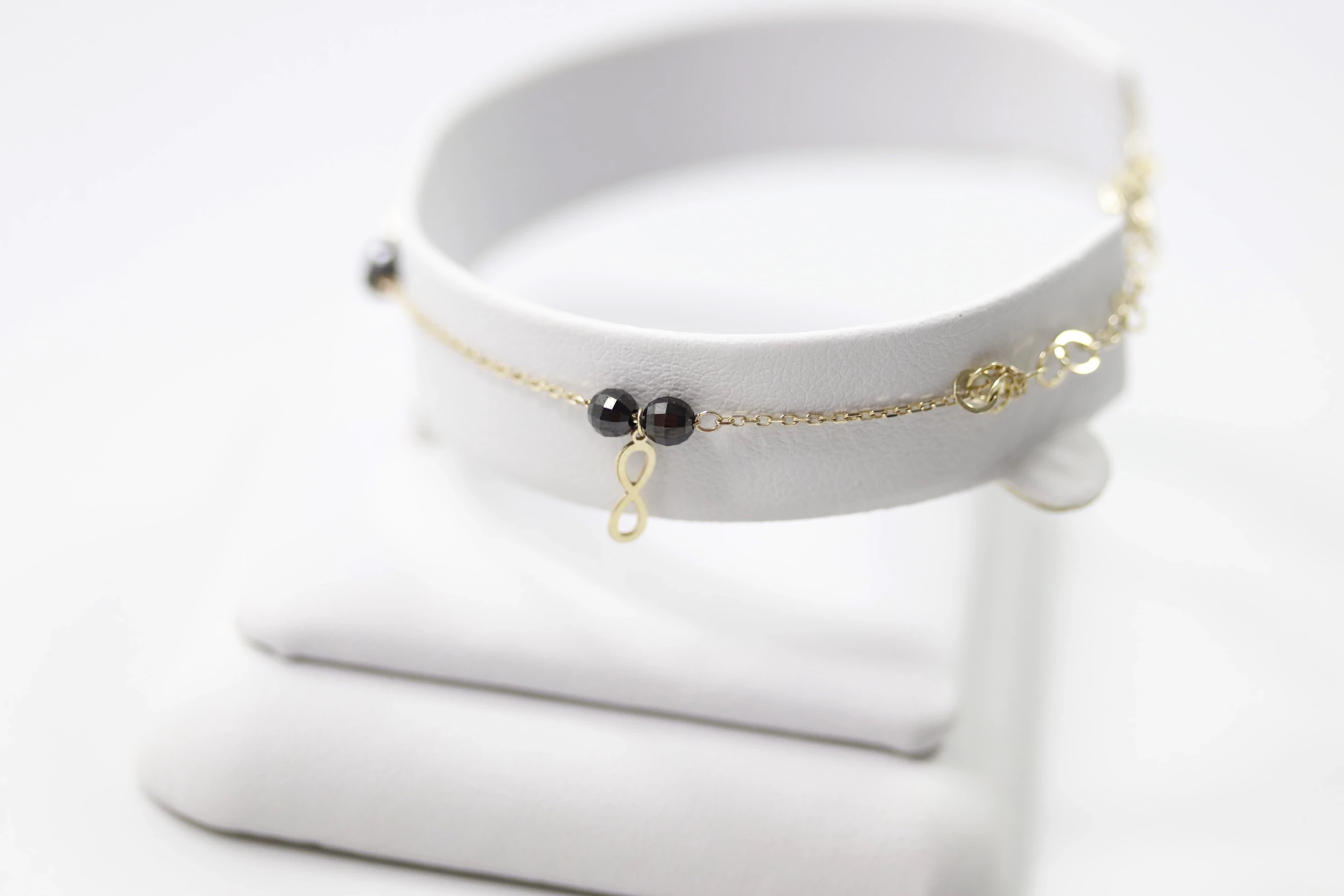 bransoletka-nowa-333-nieskonczonosc-czarne-kulki-rodzaj-2205-2