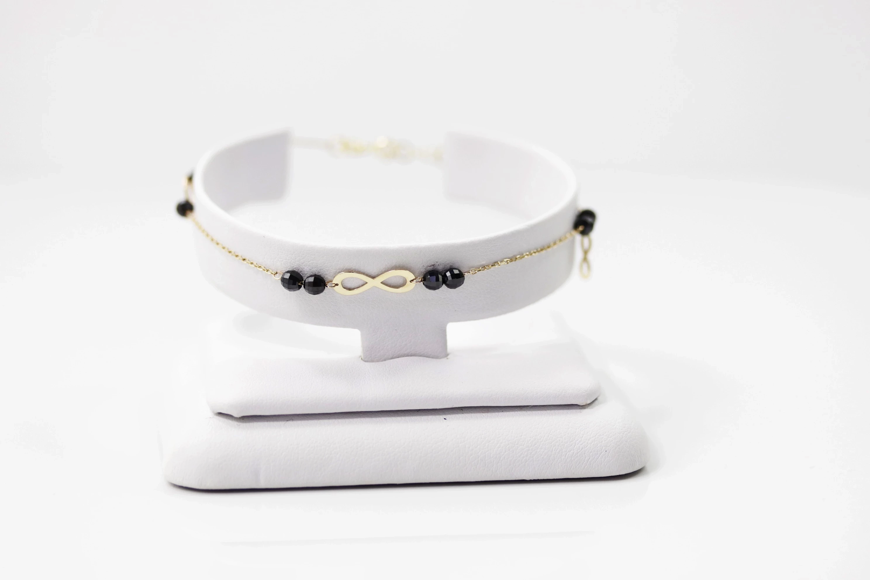 bransoletka-nowa-333-nieskonczonosc-czarne-kulki-stan-11323-1