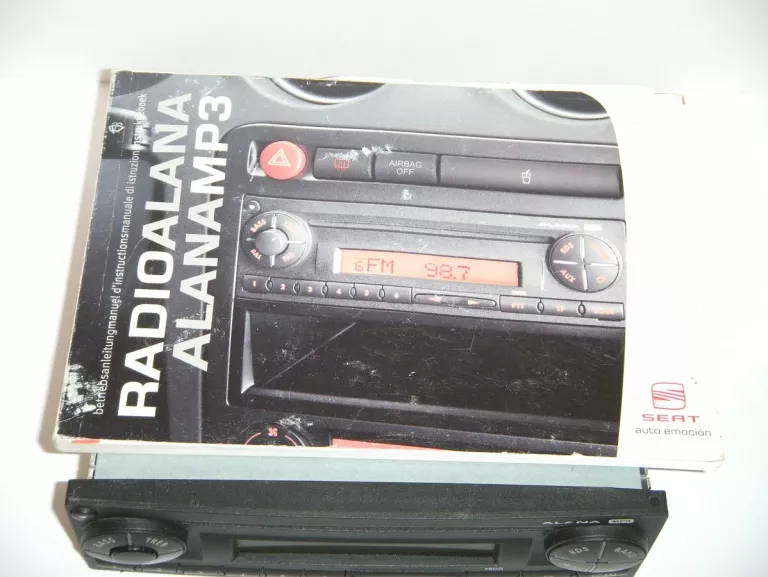 RADIO SAMOCHODOWE SEAT ALANA MP3