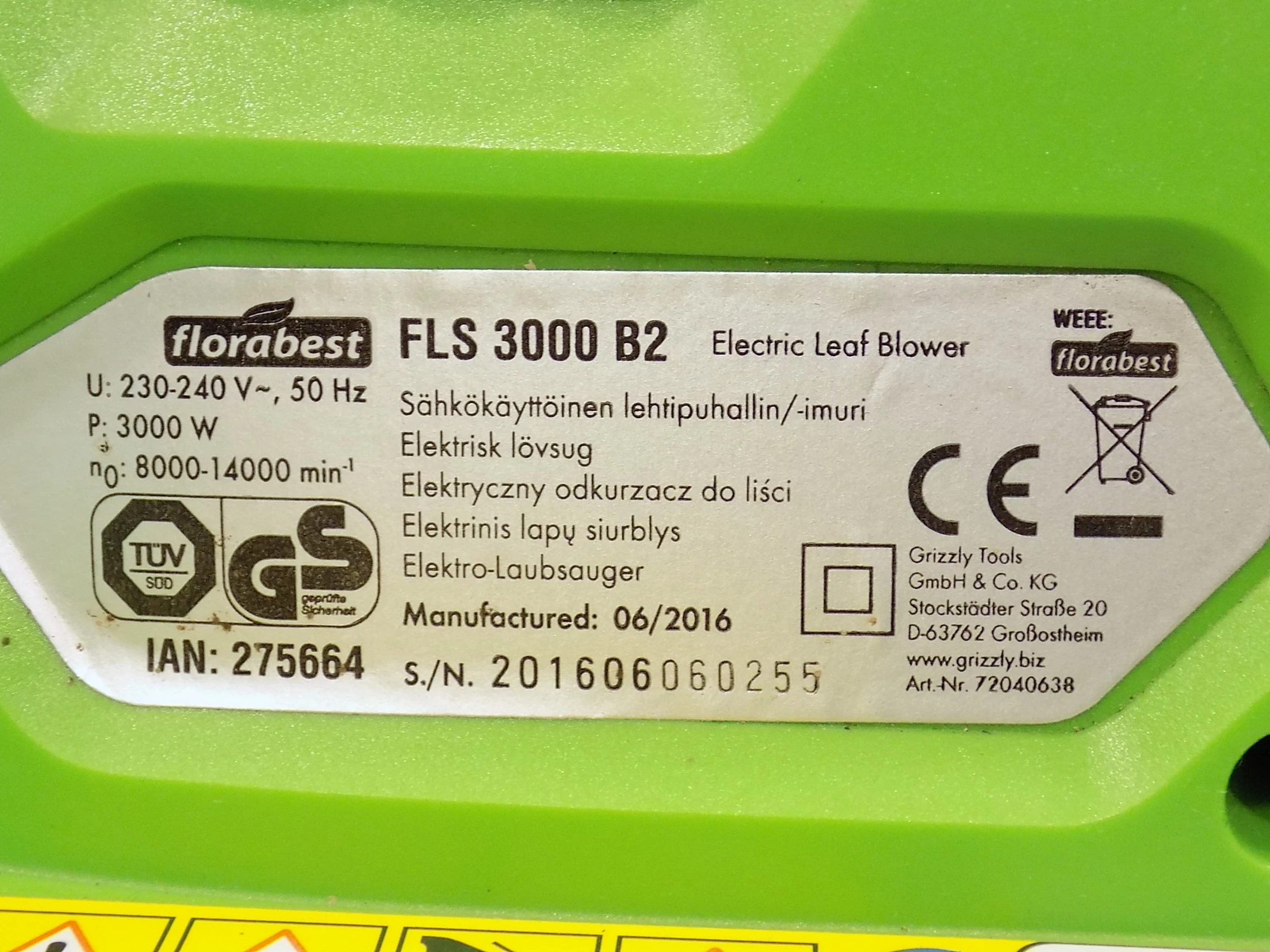 odkurzacz-do-lisci-florabest-fls-3000-b2-zasilanie-elektryczne