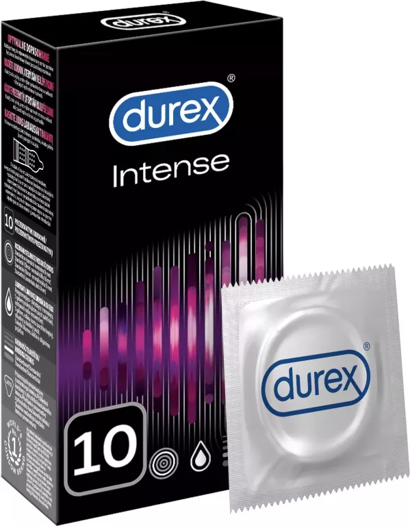 DUREX INTENSE   PREZERWATYWY, 10SZT.