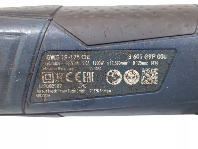 SZLIFIERKA KĄTOWA BOSCH GWS 19-125 CIE 1900W 125M