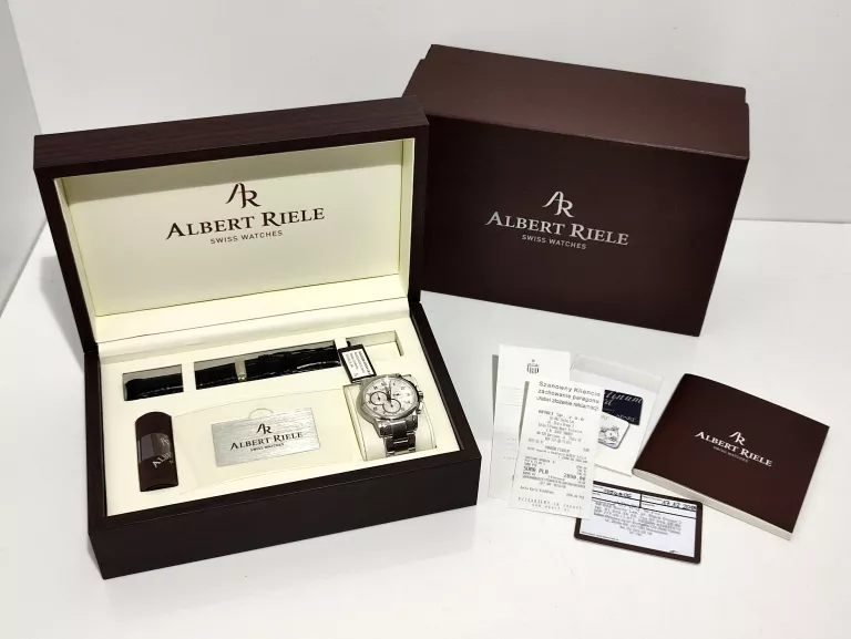 ZEGAREK MĘSKI ALBERT RIELE PREMIERE 505GQ06 #KPLT
