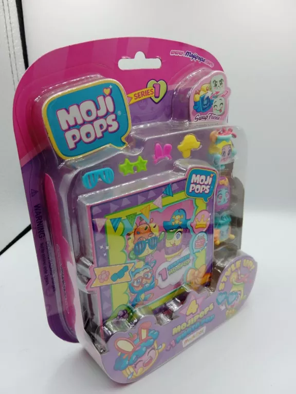 MOJI POPS ZESTAW PHOTO POP FOTOBUDKA - 4 FIGURKI