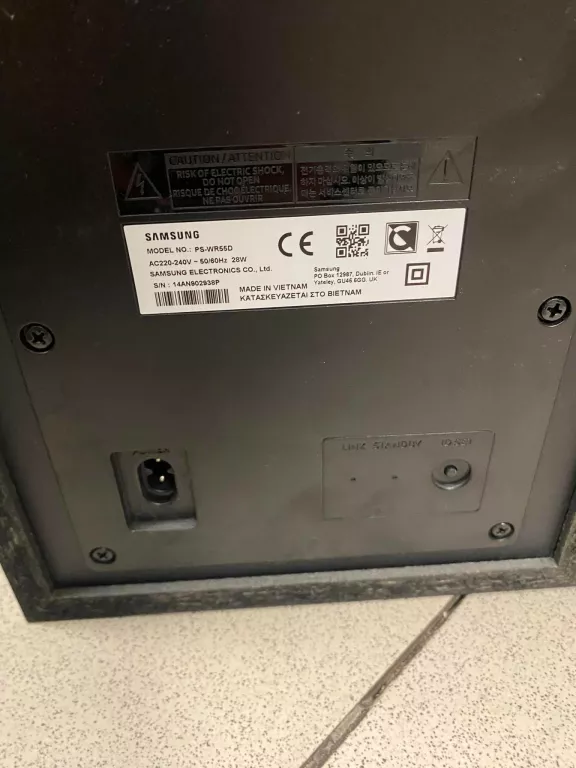 SOUNDBAR SAMSUNG HW T550 + PILOT/ GW:19/01/21