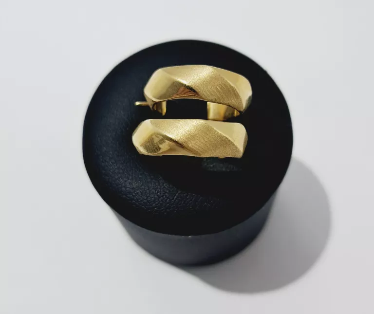 ZŁOTE UŻYWANE KOLCZYKI PR.585 2,66G