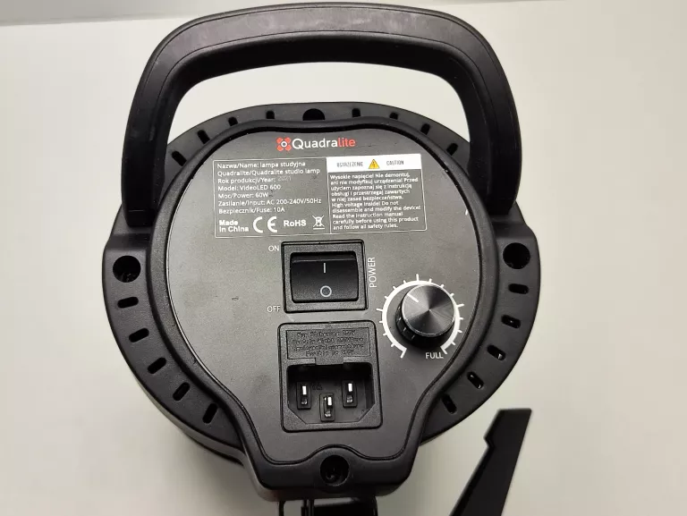 LAMPA QUADRALITE VIDEOLED 600