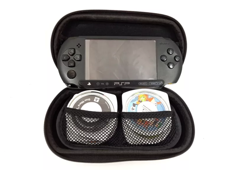 KONSOLA PSP E1004 + GRY - JĘZYK ANGIELSKI