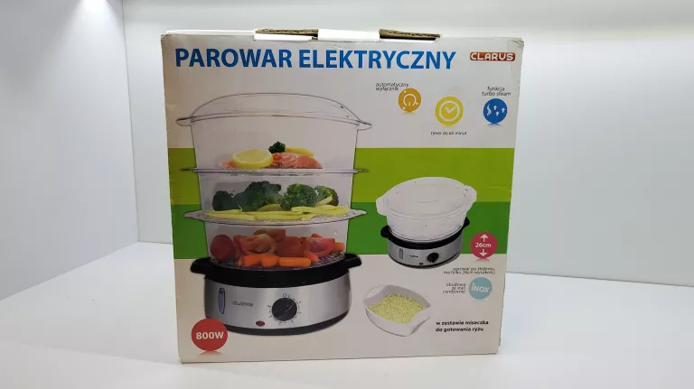 parowar-elektryczny-clarus-800w-stan-uzywany