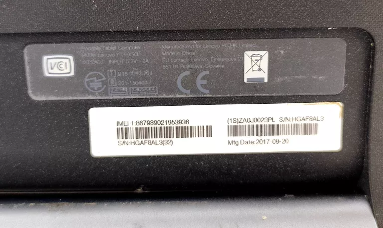 TABLET LENOVO YOGA TAB 3