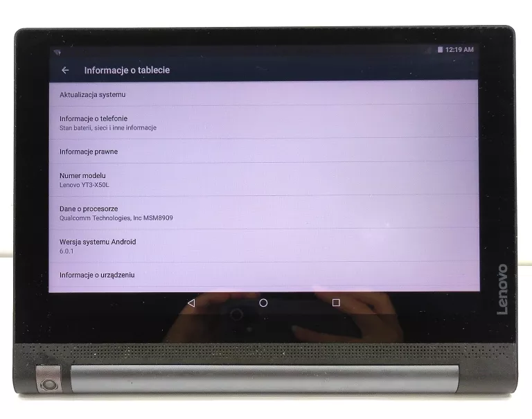 TABLET LENOVO YOGA TAB 3