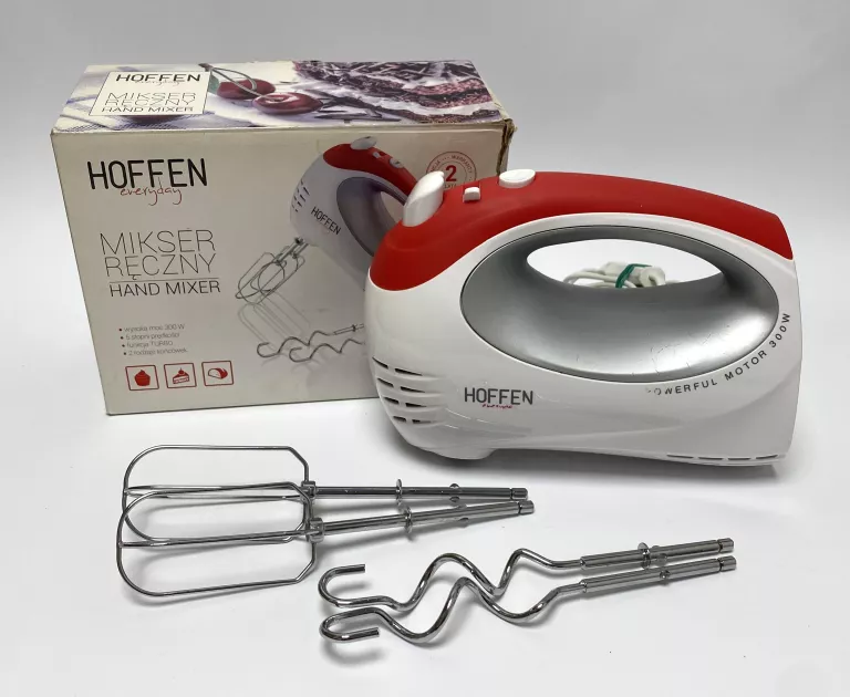 MIKSER RĘCZNY HOFFEN HM-5314 300W BIAŁY
