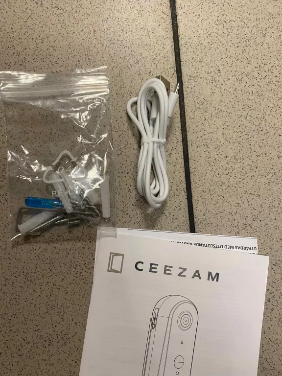 CEEZAM WIFI VIDEO DOORBELL KOMPLET