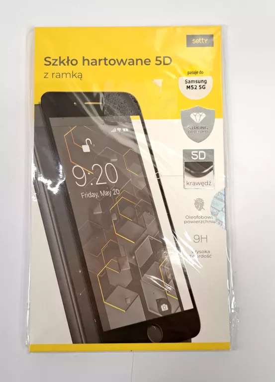 SZKŁO HARTOWANE SETTY SAMSUNG M52 5G