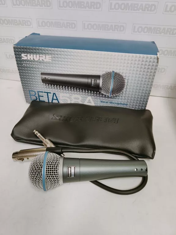 SHURE BETA 58A MIKROFON DYNAMICZNY WOKALNY TANIO!