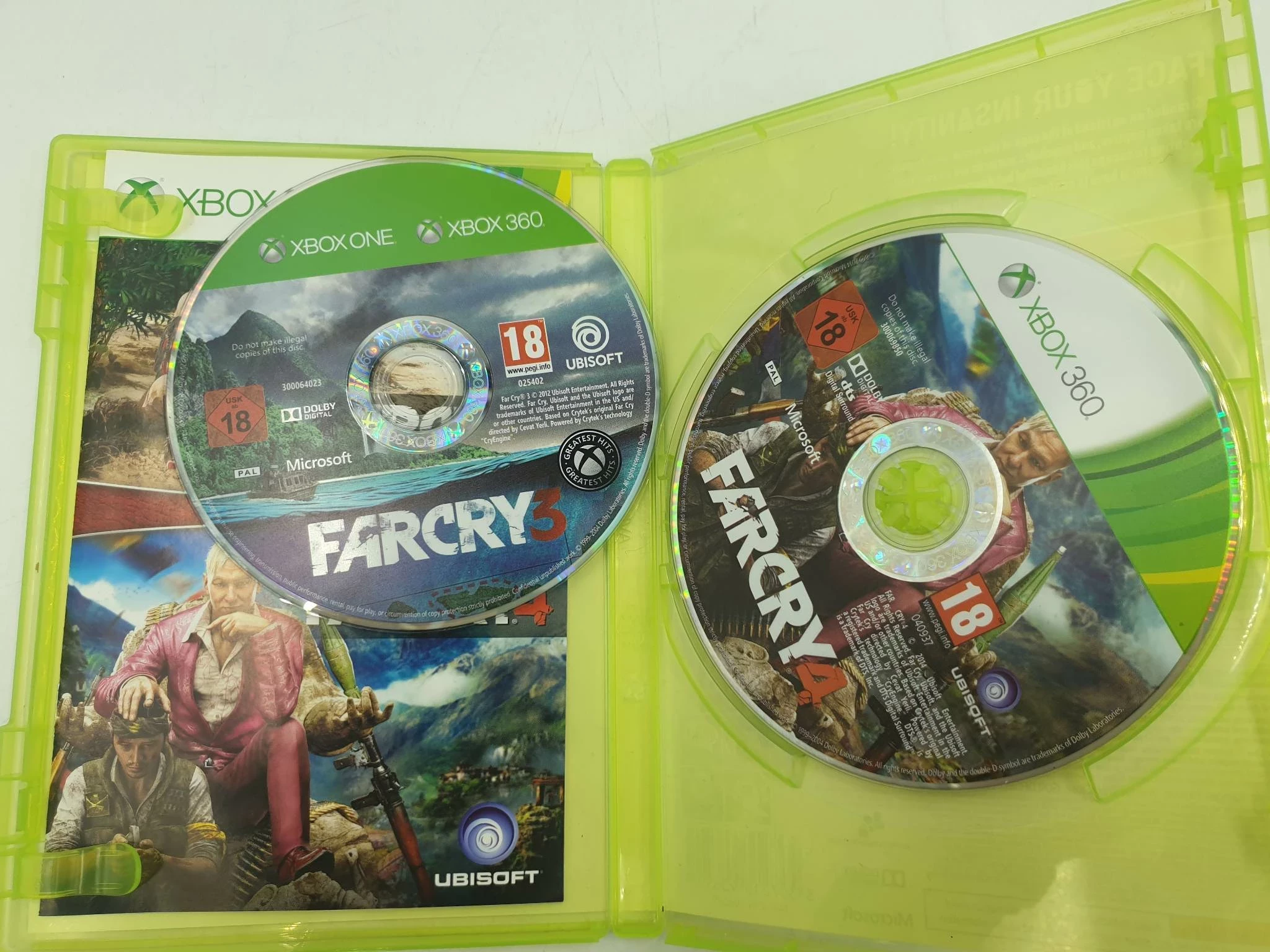 Far Cry 3 and Far Cry 4 Xbox 360 Double Pack Brand New Factory Sealed