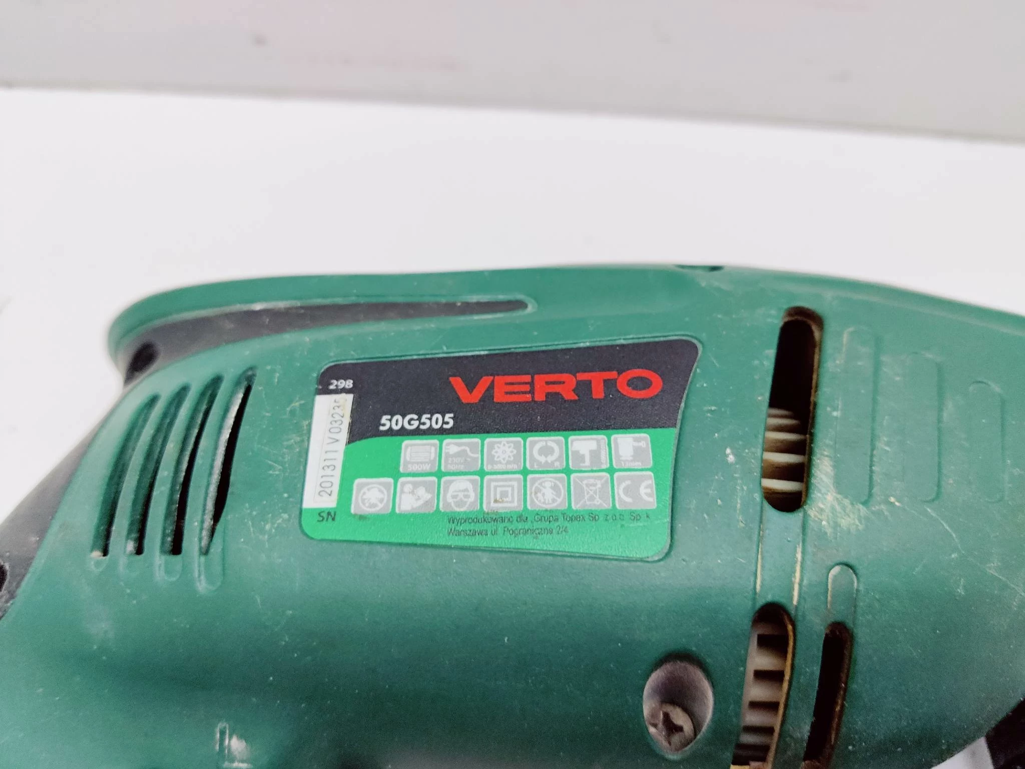 wiertarka-udarowa-verto-50g505-500-w-stan-uzywany