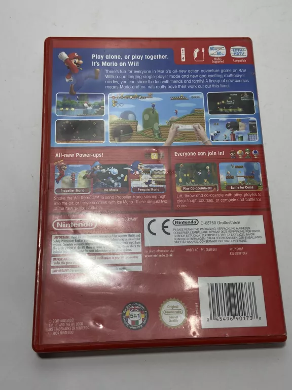 GRA WII NEW SUPER MARIO BROS WII