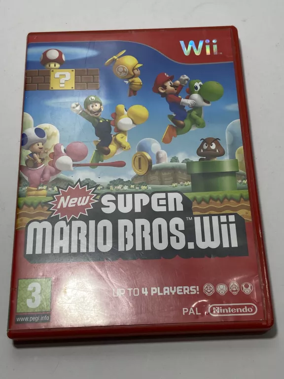 GRA WII NEW SUPER MARIO BROS WII