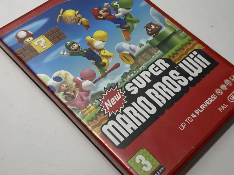 GRA WII NEW SUPER MARIO BROS WII
