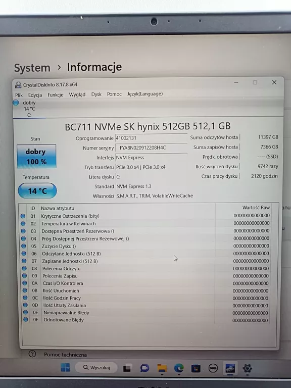 LAPTOP DELL G15 5515-0763 R5-5600H 16/512GB USZK.