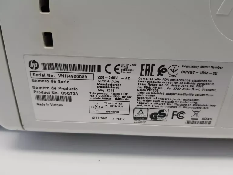 HP URZĄDZENIE WIELOFUNKCYJNE LASERJET PRO M227FDW