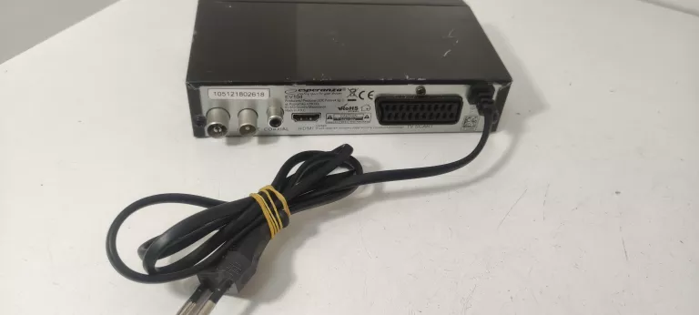 TUNER DVB-T, DVB-T2 ESPERANZA EV104 BEZ PILOTA