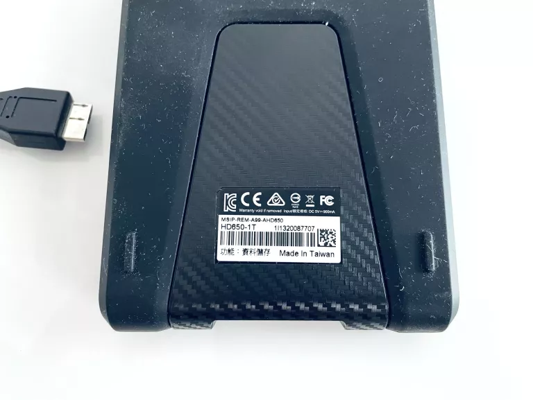 DYSK ADATA DASHDRIVE DURABLE HD650 1TB HDD