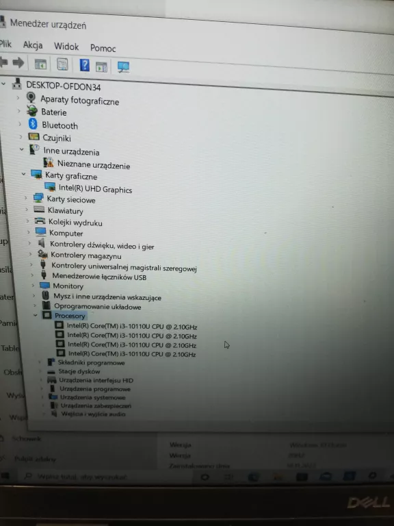 LAPTOP DELL LATITUDE 3510 I3 1011U 2.1GHZ 8/512GB