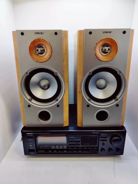AMPLITUNER ONKYO TX-906 + 2X GŁOŚNIK SONY