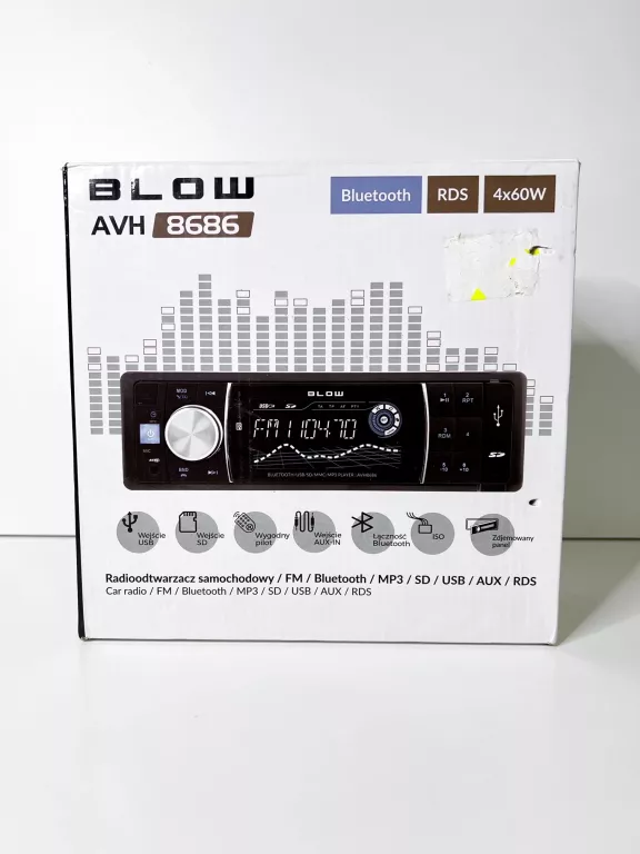RADIO SAMOCHODOWE BLOW AVH8686 PUDEŁKO