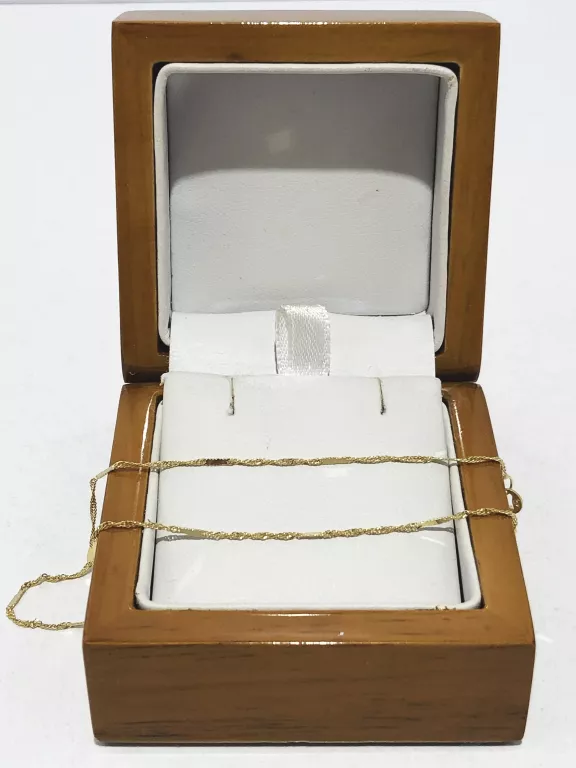 ZŁOTA BRANSOLETKA NA NOGĘ PR.585 0,81G 25CM
