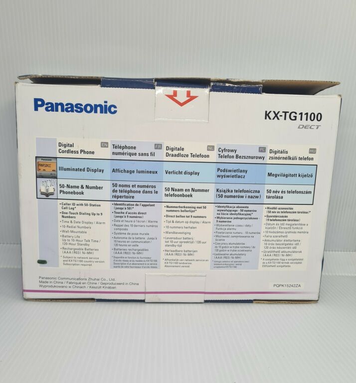 TELEFON BEZPRZEWODOWY PANASONIC KX-TG1100