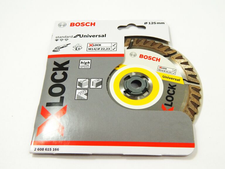 TARCZA DIAMENTOWA SZLIFIERKA 125 XLOCK M14 BOSCH